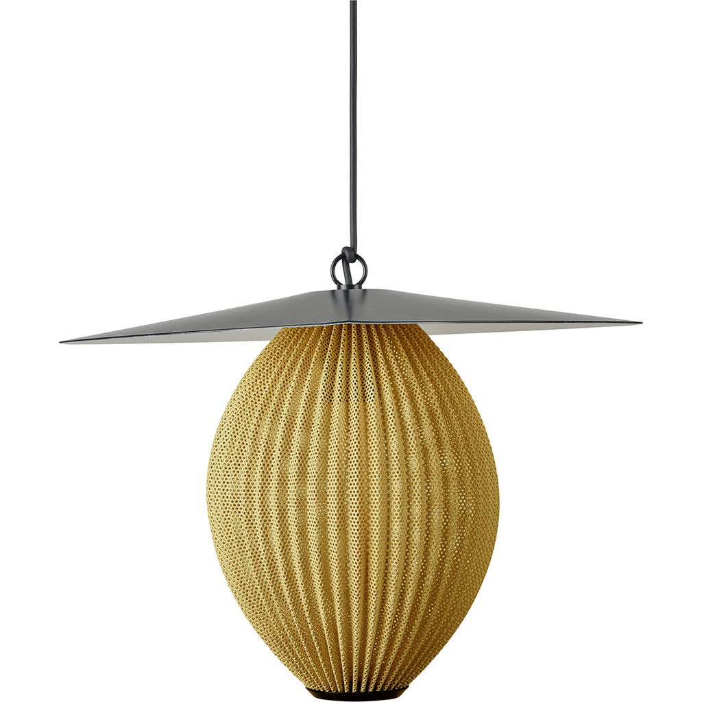 Corp De Iluminat Suspendat Satellite Outdoor - Mustard gold Semi Matt