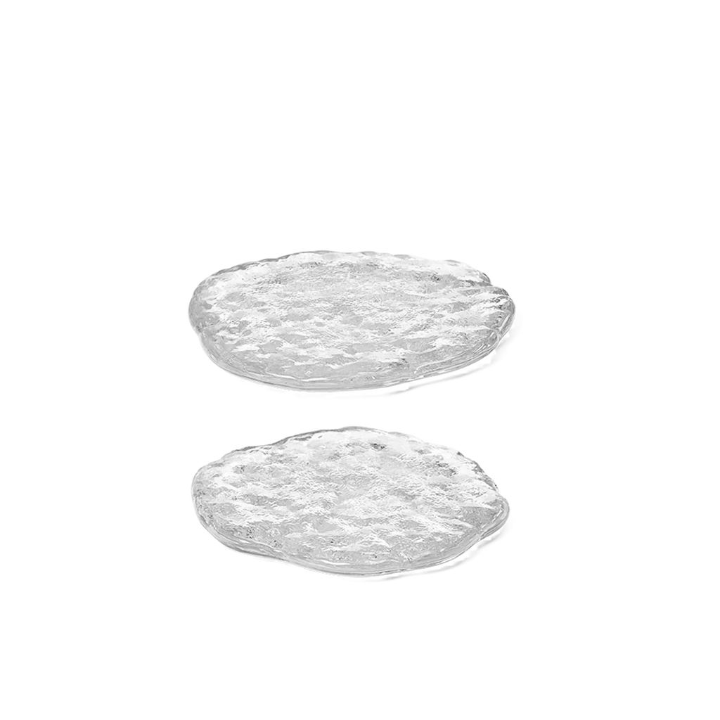 Set de 2 Farfurii Momento Glass Stones - S