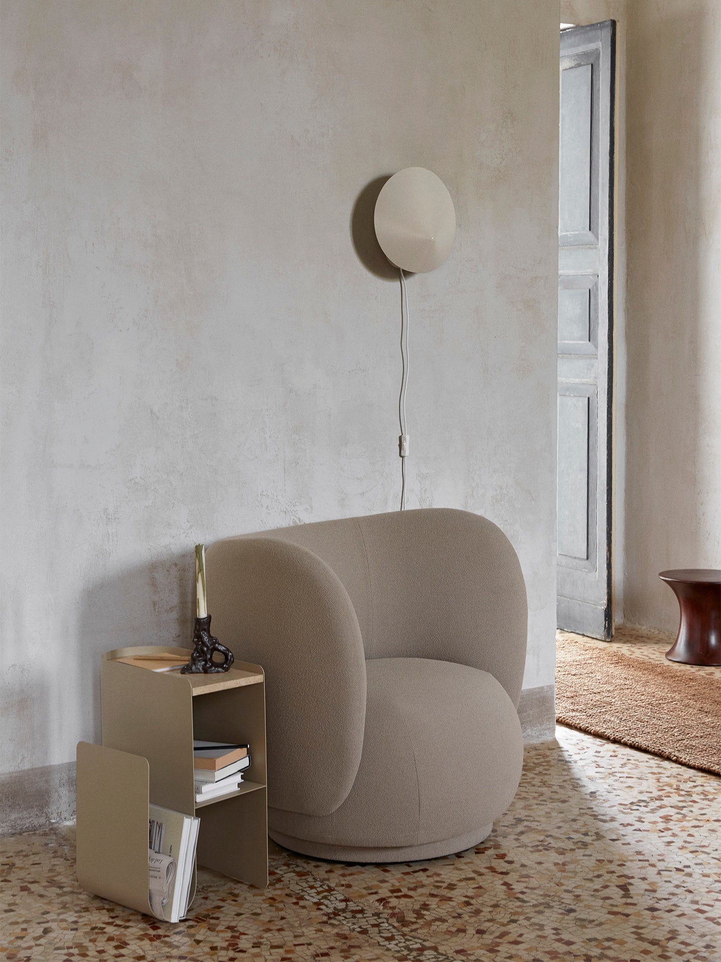 Arum Wall Sconce - Cashmere