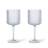 Pahare de vin rosu Ripple - Set de 2