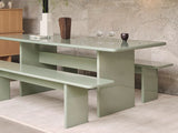 Masă de dining Rink - Tea Green