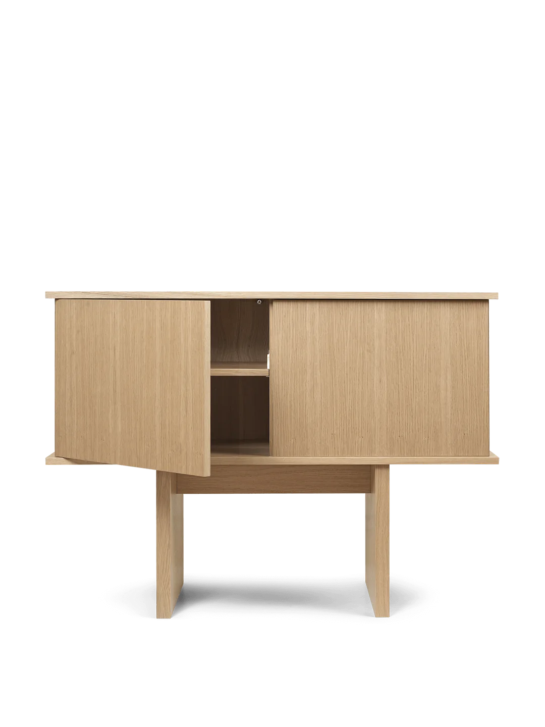 Stilt Sideboard - Single - Natural Oak