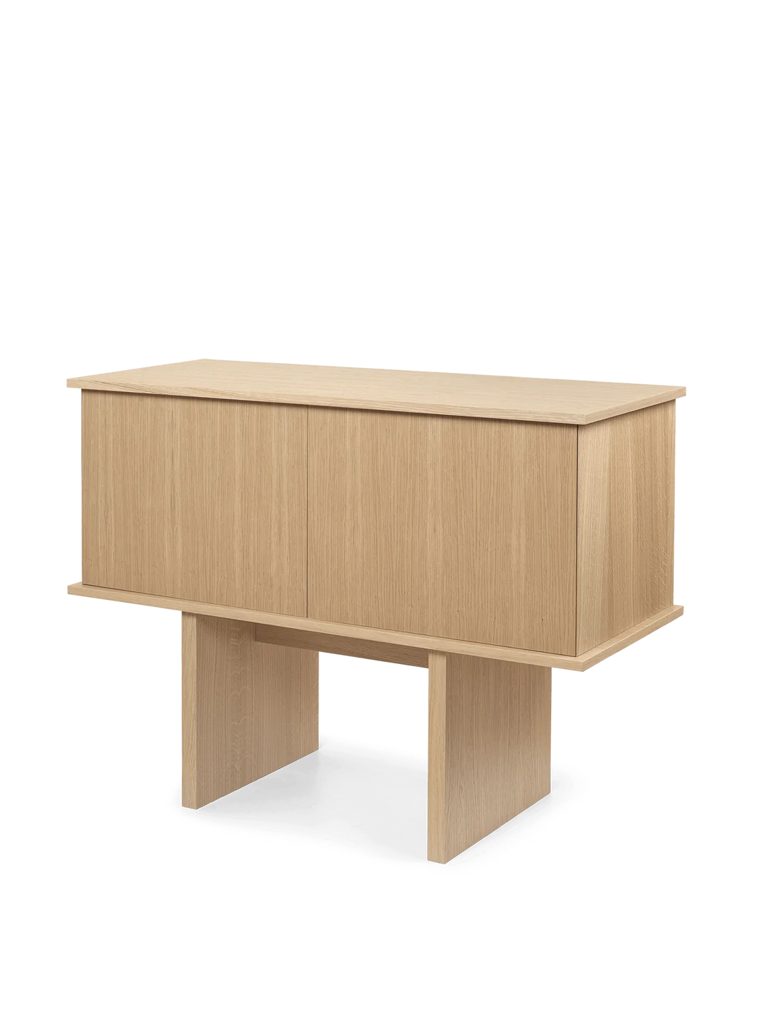 Comodă Stilt - Single - Natural Oak
