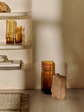 Vaza Muro - H30 - Recycled Amber