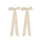 Bow Decoration - Small - Set of 2 - Natural