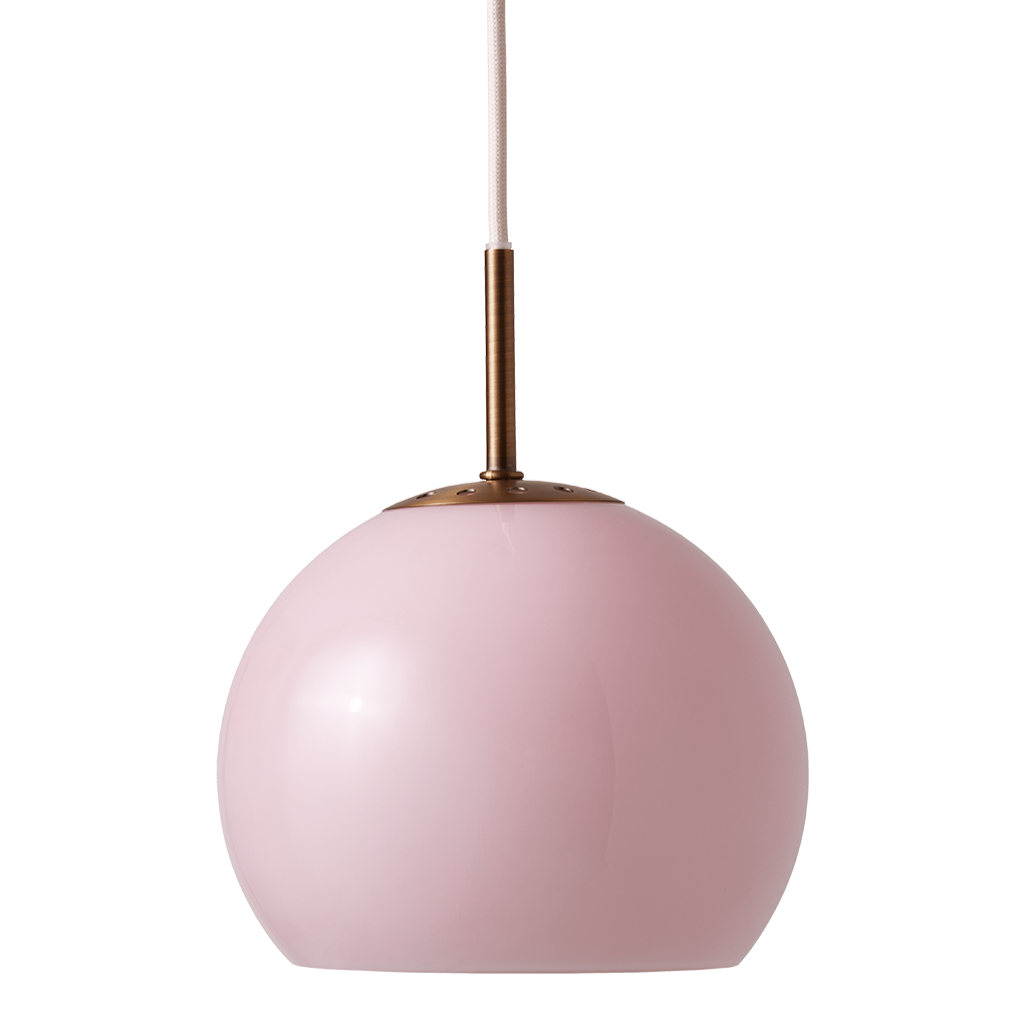 Corp de iluminat suspendat Ball Glass - Opal Rose