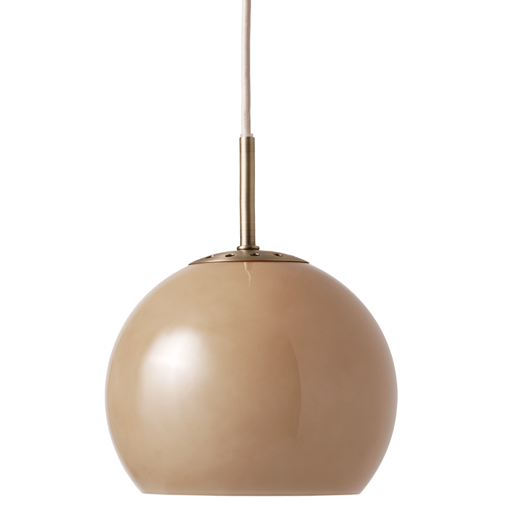 Corp de iluminat suspendat Ball Glass - Cappucino