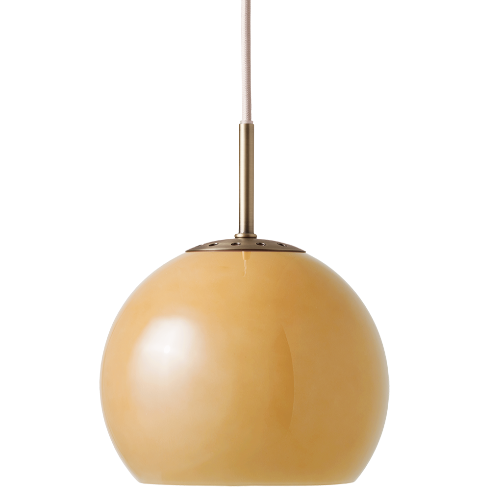 Corp de iluminat suspendat Ball Glass - Amber