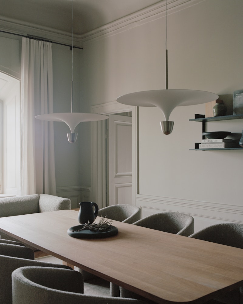 Corp de iluminat pendant Ø60 - Nickel