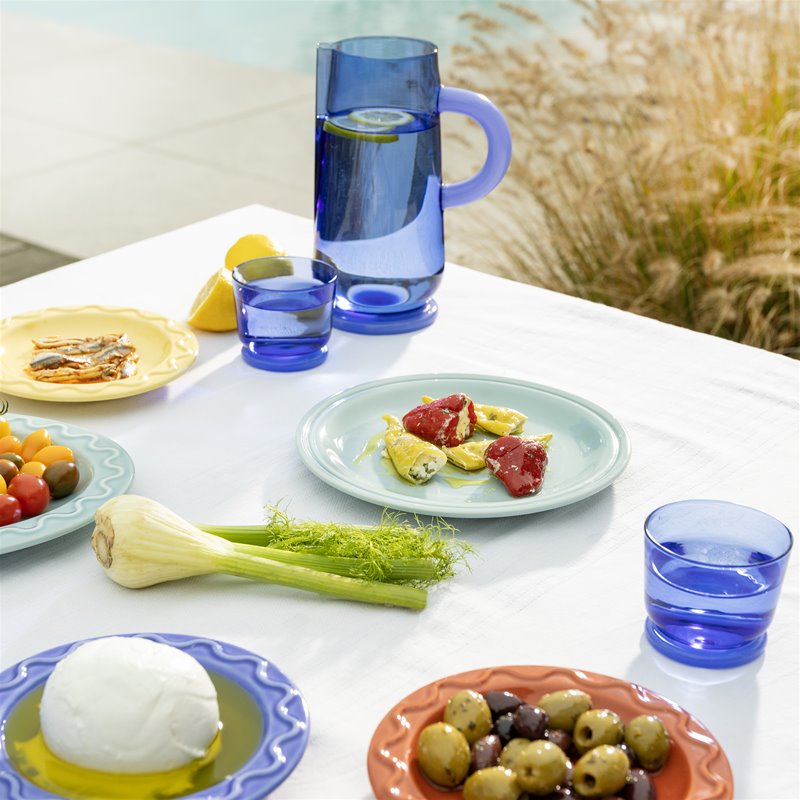 Pahare Glass dew blue - Set de 2