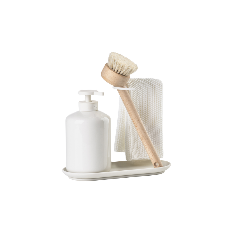 Set pentru spălat vase Inu - alb