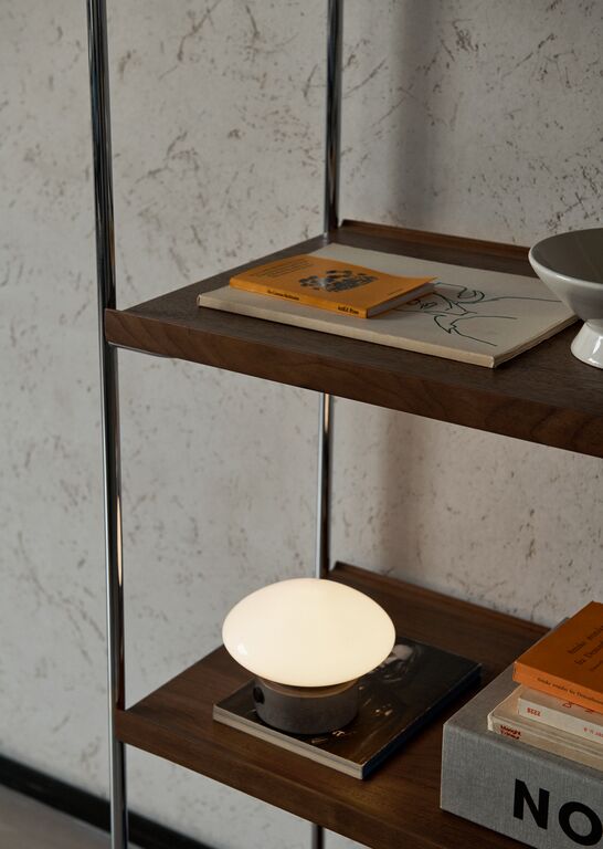 Alima NDS6 Shelving - Lacquered Walnut