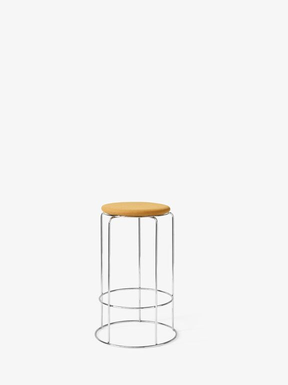 Scaun de insula Wire VP15 - Mirror Polished Steel