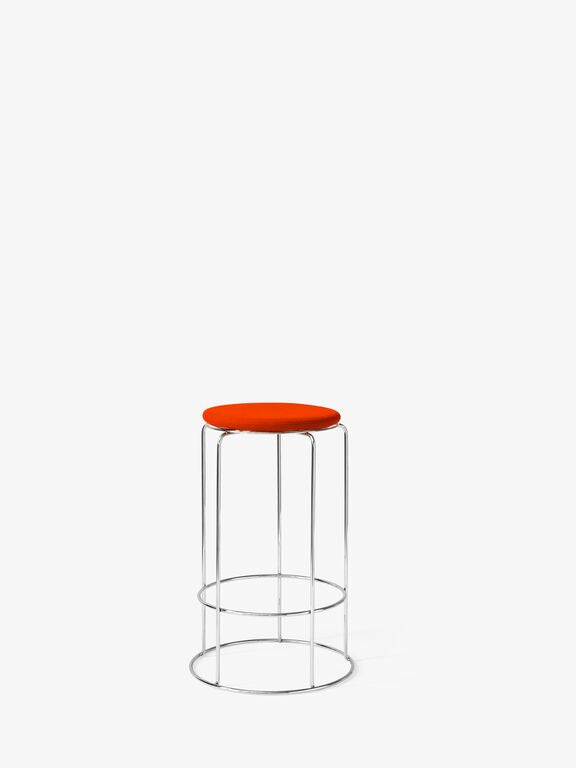Scaun de insula Wire VP15 - Mirror Polished Steel