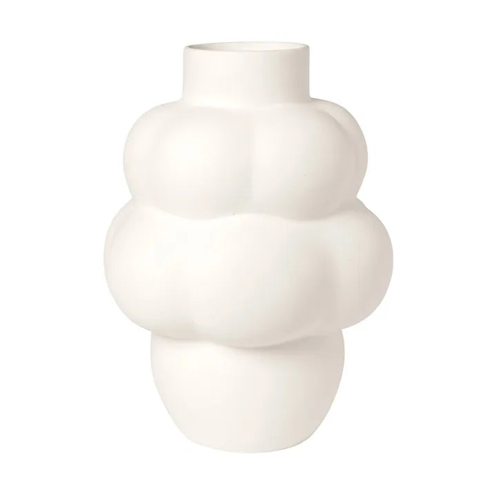 Vaza Ceramic Balloon 04 Raw White