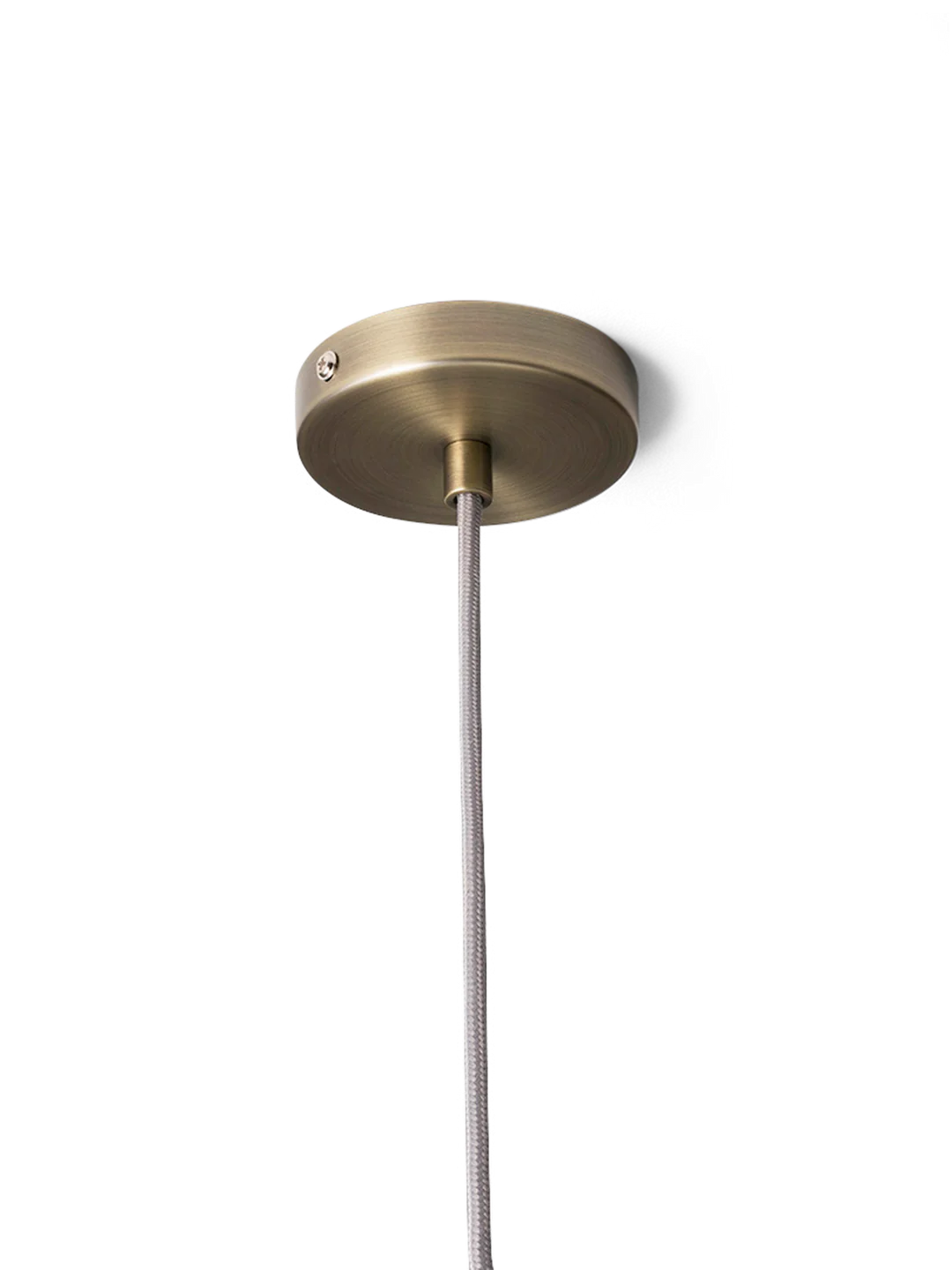 Socket Pendant High - Brass