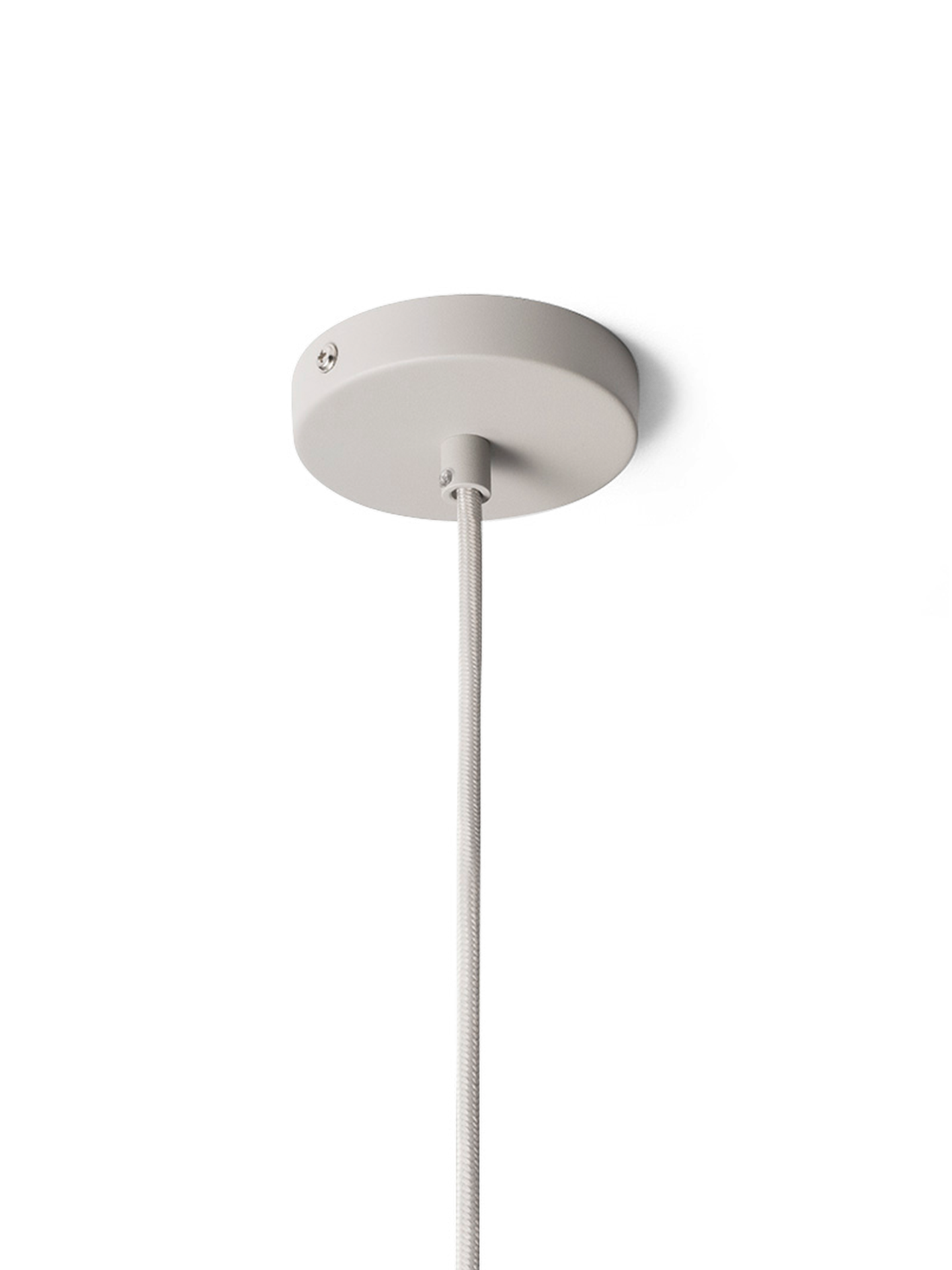 Socket Pendant High - Light Grey