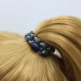 Elastic de par Kknekki - Mix navy velvet green glitter
