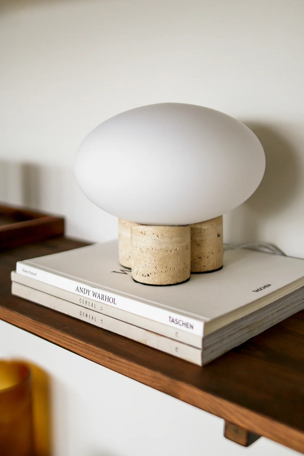 Table Lamp Mammut 20 – Travertine