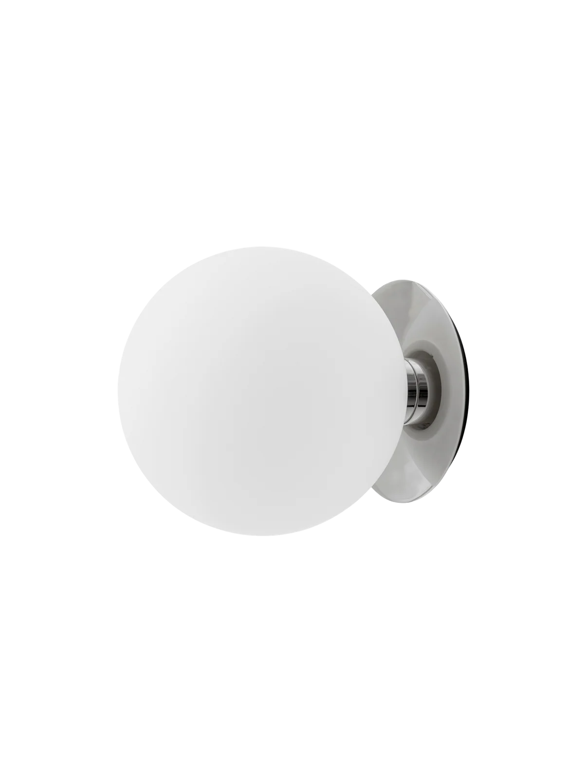 TR Bulb, Ceiling/Wall Lamp - Polished steel / Matte Bulb