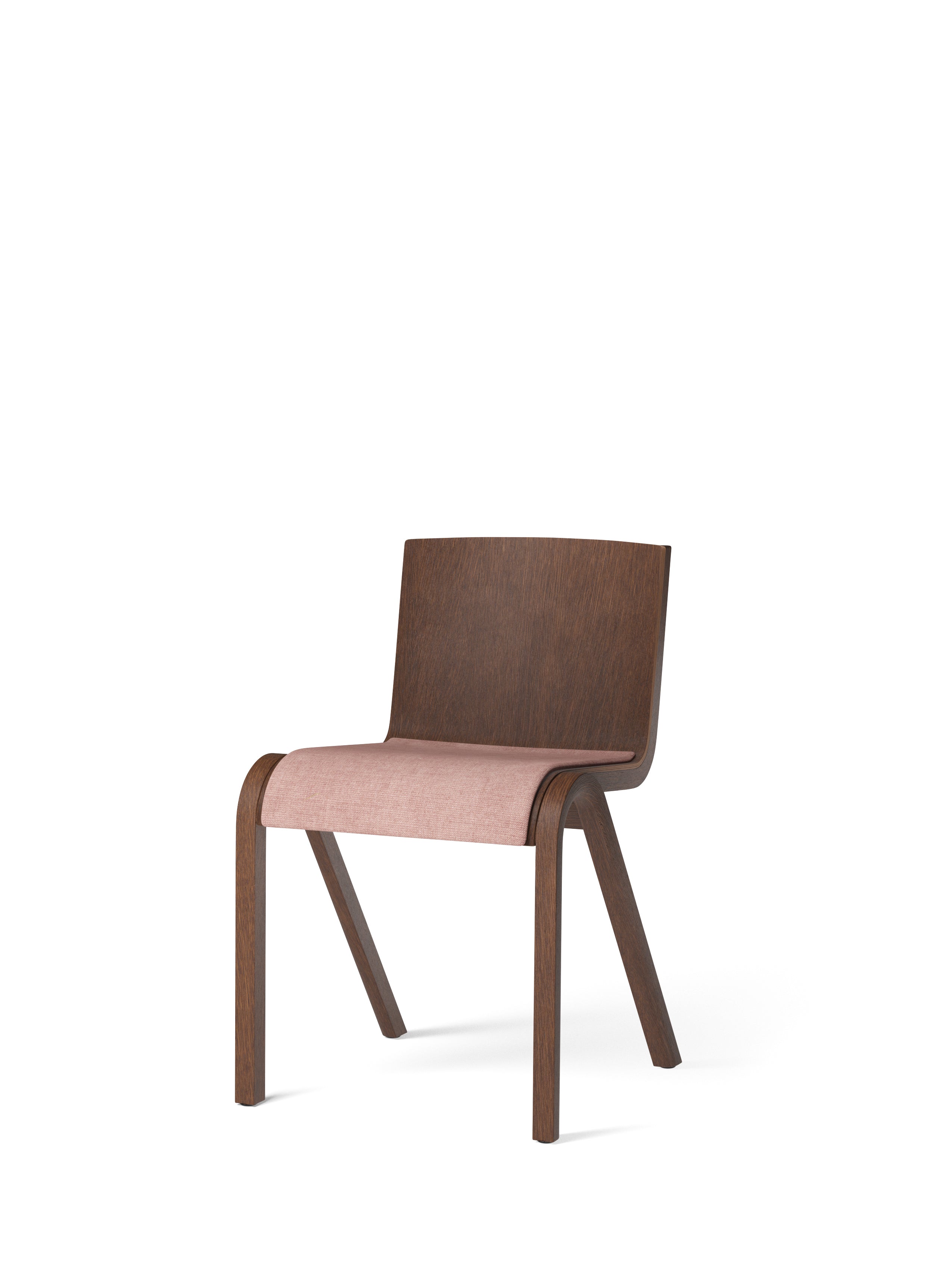 Scaun de dining Ready - Red Stained Oak - Sezut Tapitat