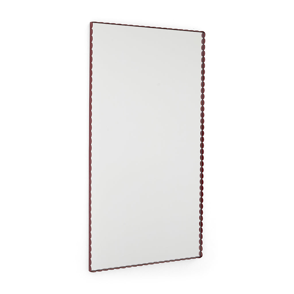 Oglinda Arcs Rectangle L - Burgundy