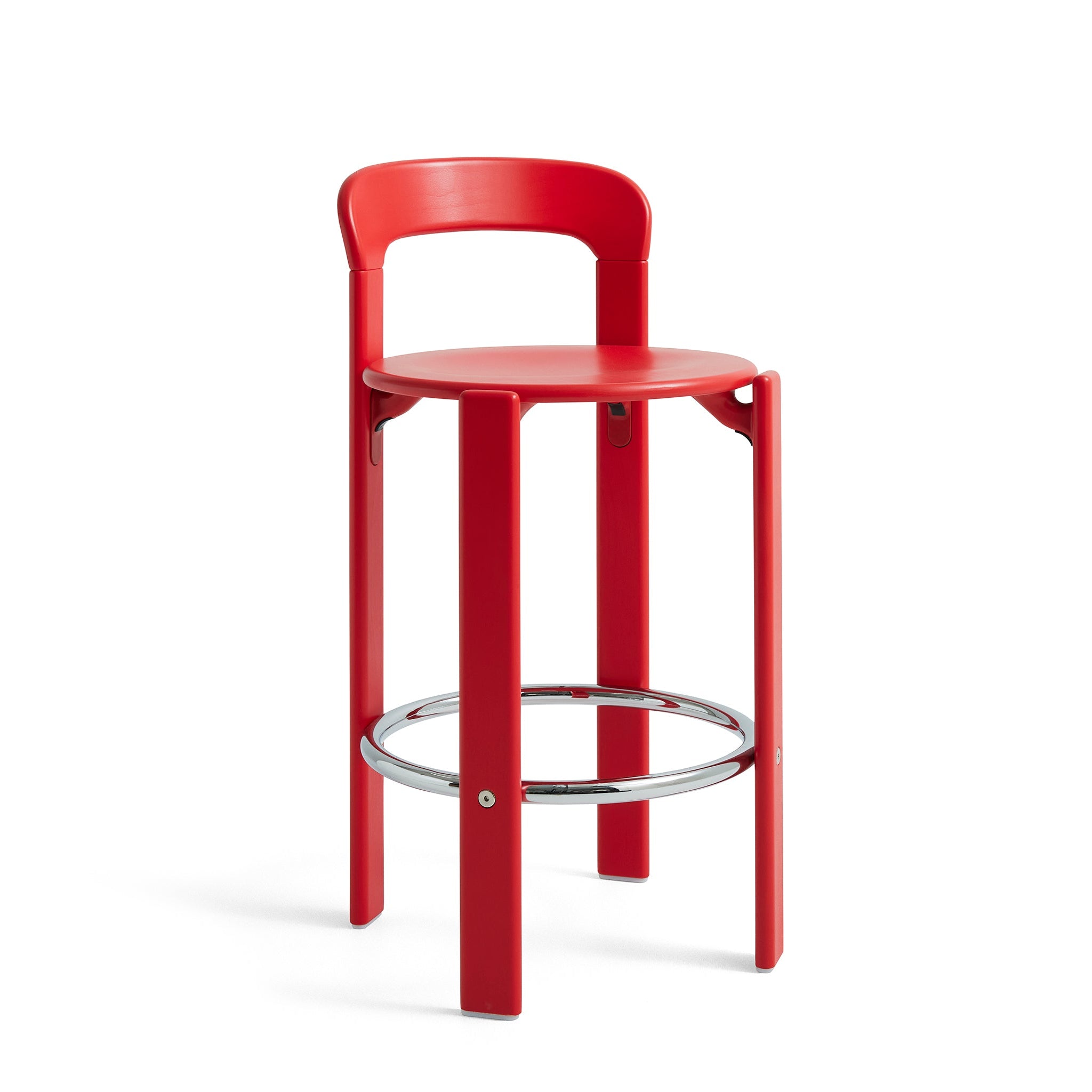 Rey Bar Stool H65 - Red
