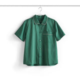 Pijama Outline Camasa cu maneca scurta - Emerald Green