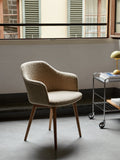 Scaun De Dining Rely HW79 - Complet Tapitat, Cu Perna