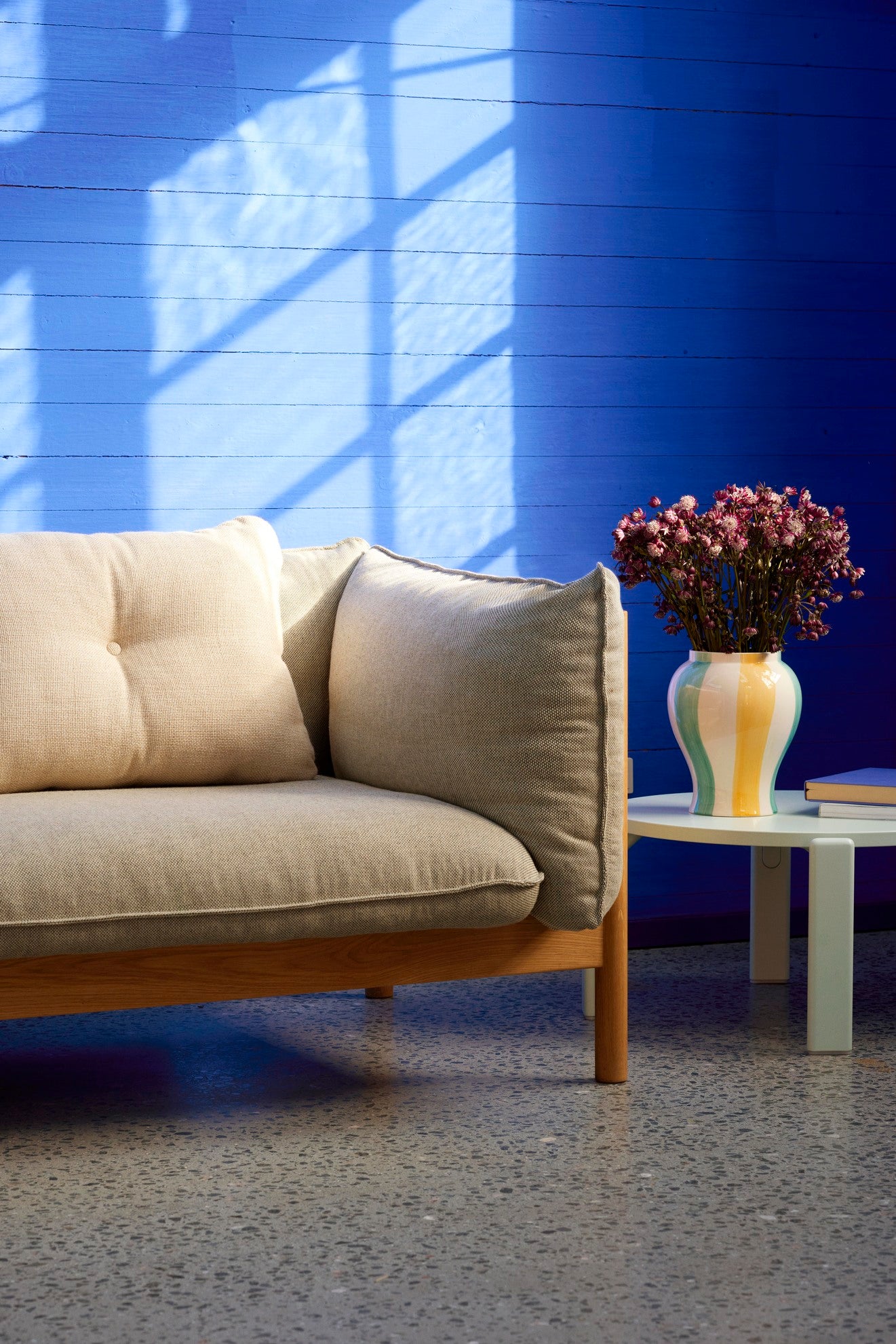 Rey Coffee Table - Slate Blue