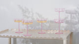 Set de 2 Pahare Tint Coupe - Roz