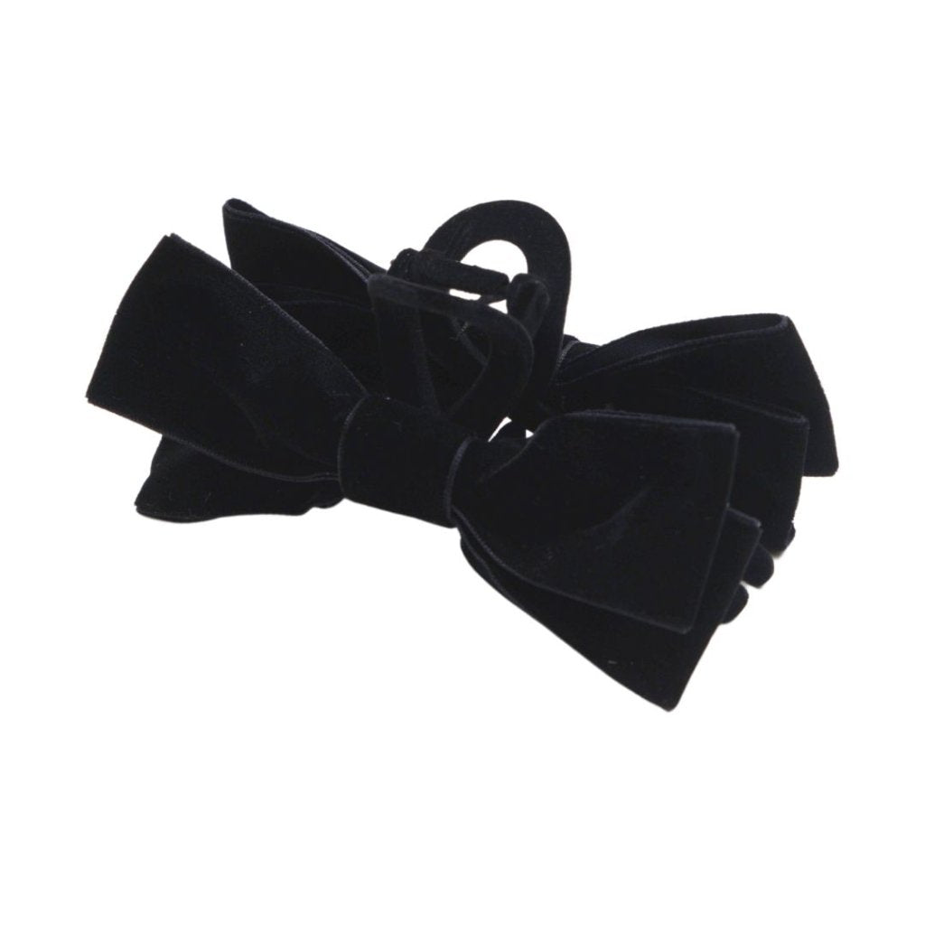 Cleste pentru par cu funda Audrey - Negru