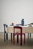 Scaun de dining Rey - Grape Red