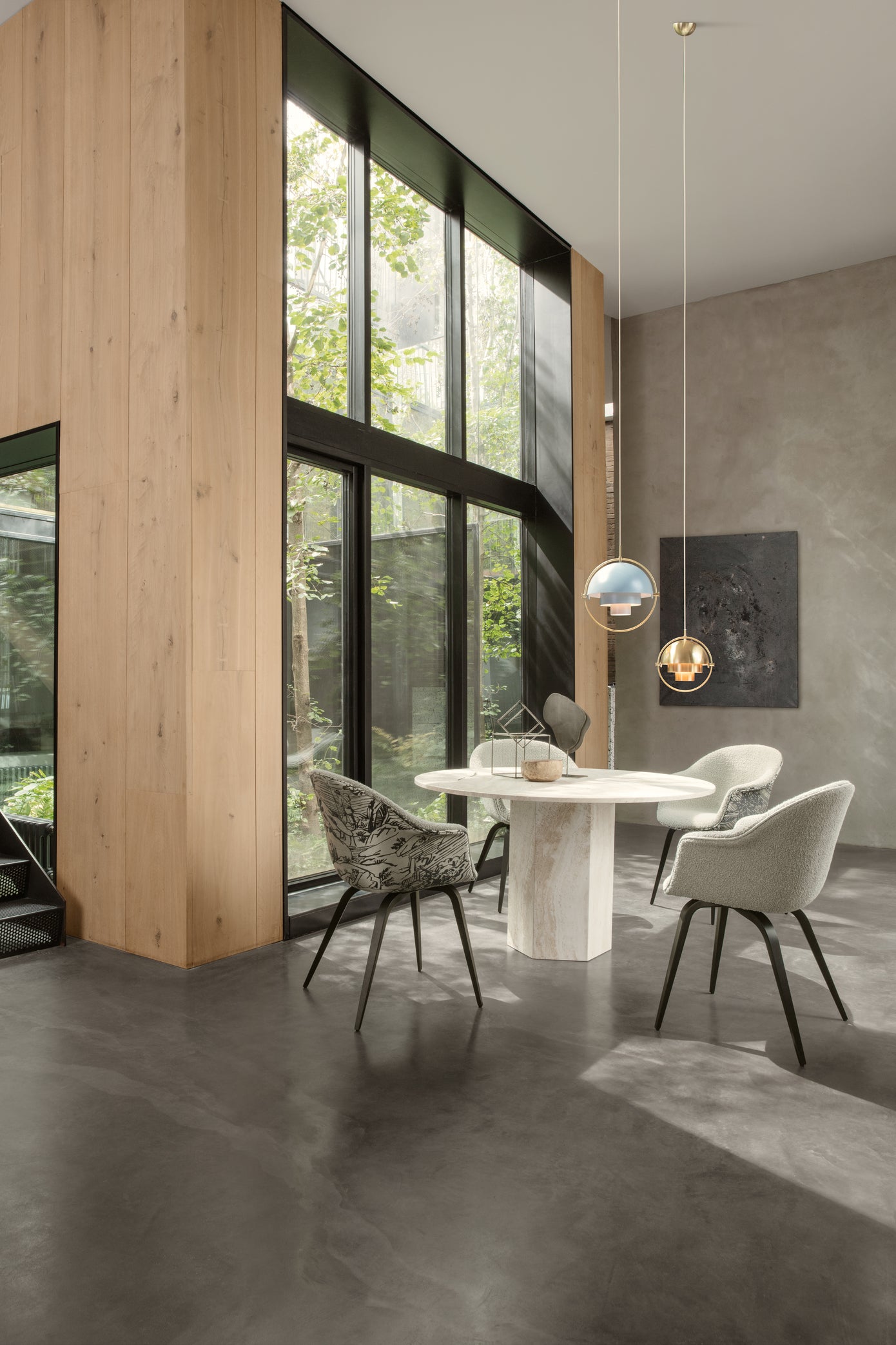 Scaun De Dining Bat - Complet Tapițat