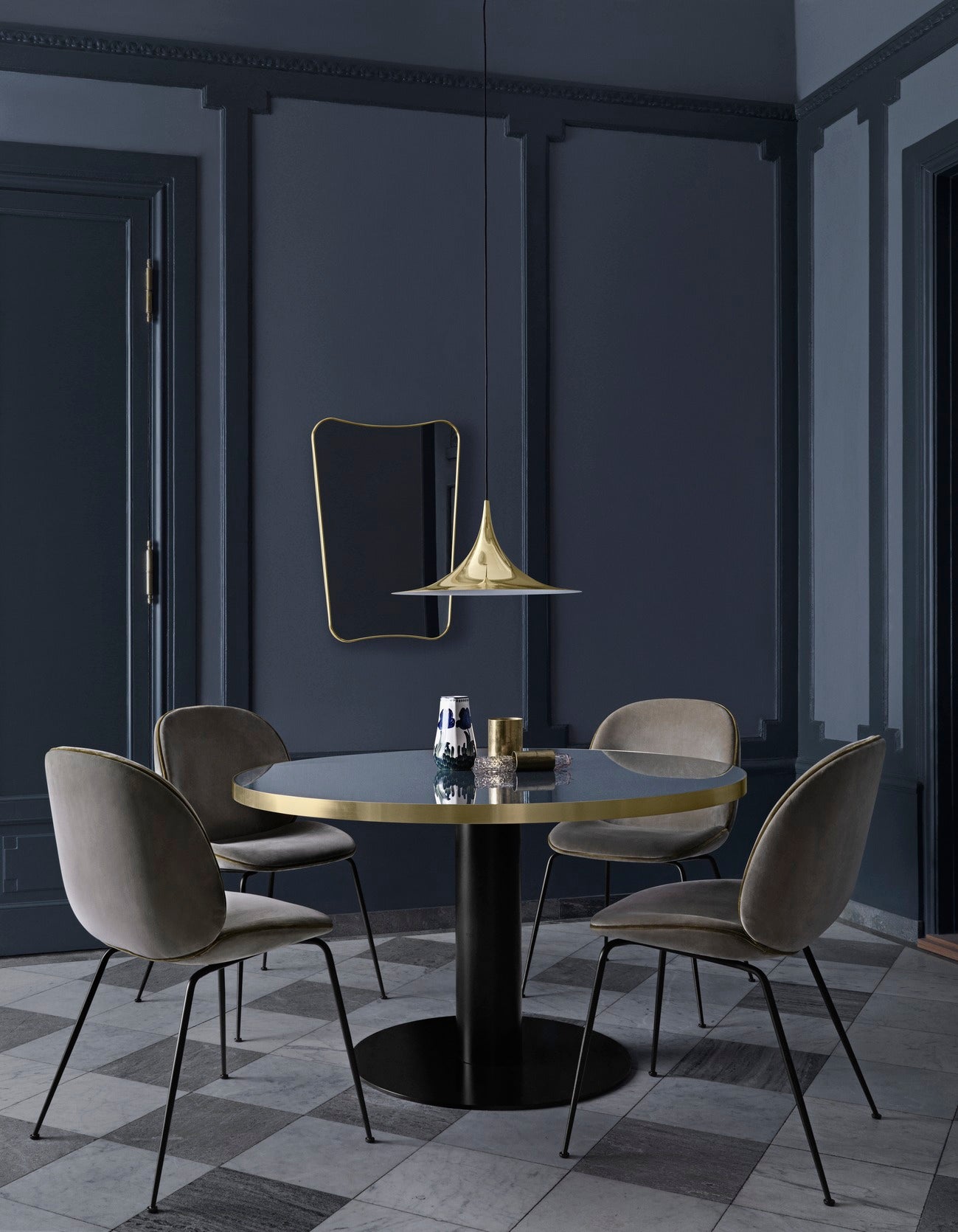 Corp de iluminat suspendat Semi - Polished Brass