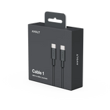 Cable 1 USB-C to USB-C - Stockholm Black