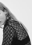 Lower Lobe Ear Cuff - Argint
