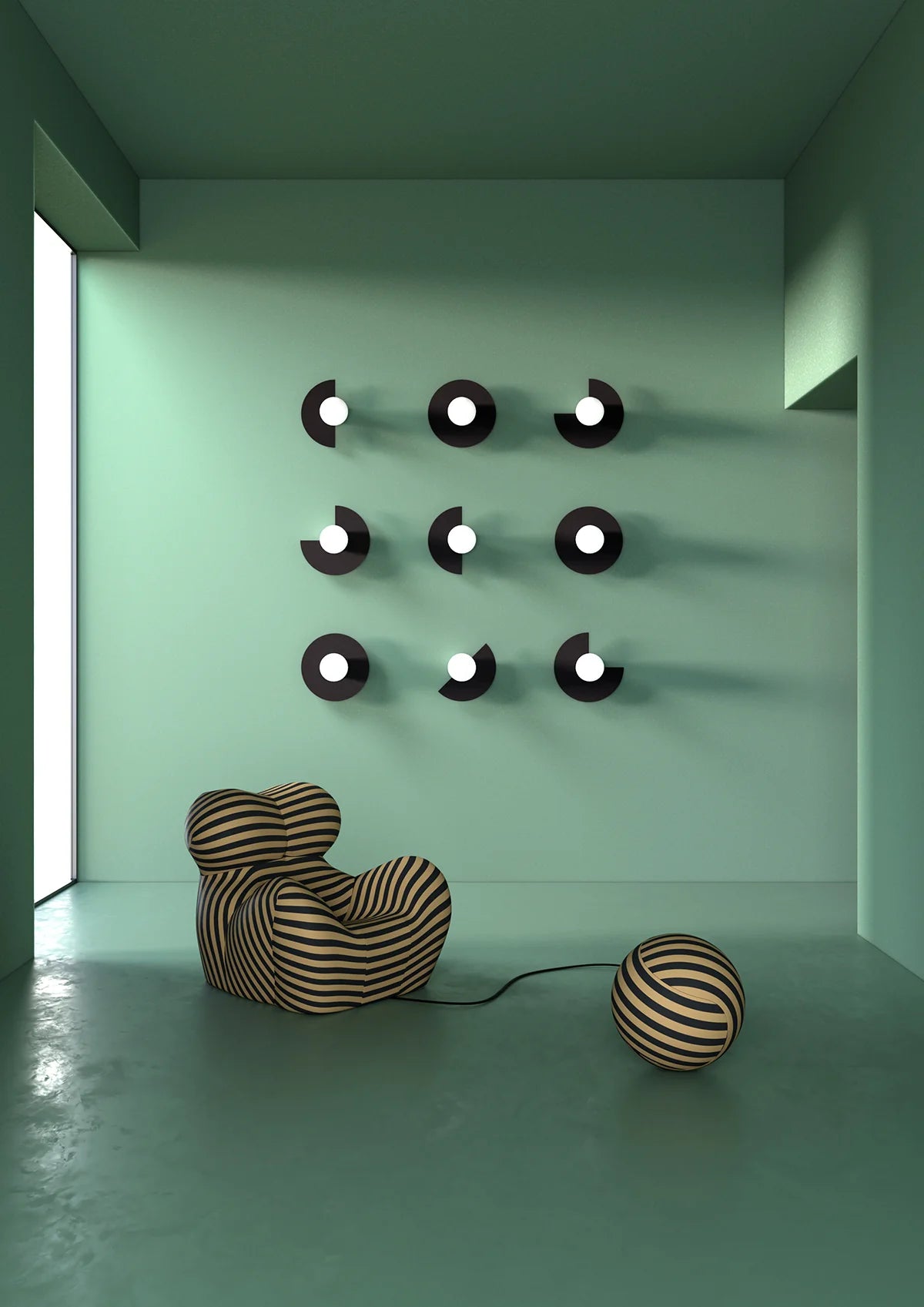 Aplica Candy Big Circle 180 S