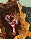 Ornament Cane - Wide Candy Stripes