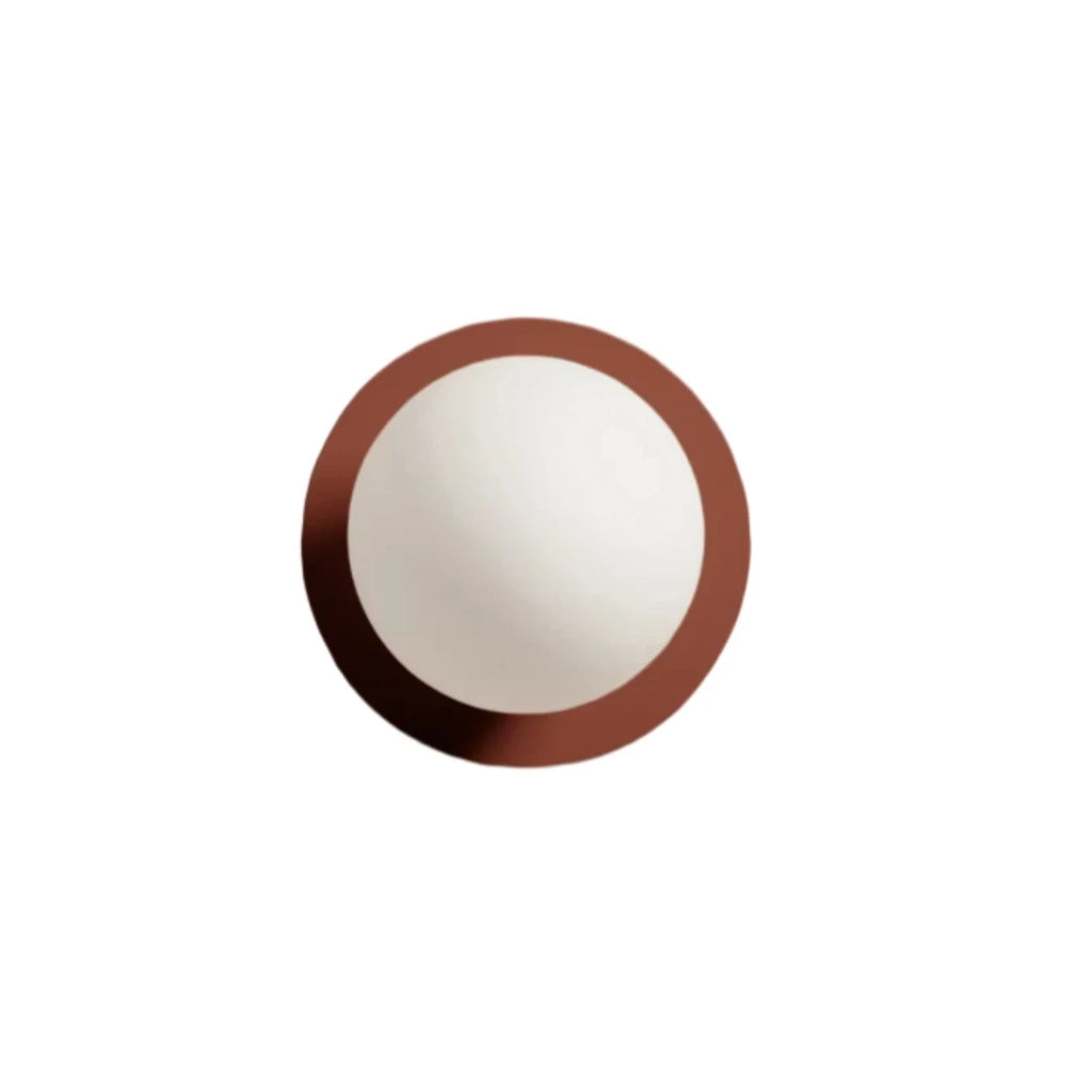 Aplică / Plafonieră Circle 160 Red Brown