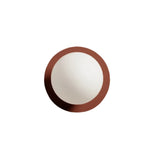 Aplică / Plafonieră Circle 160 Red Brown