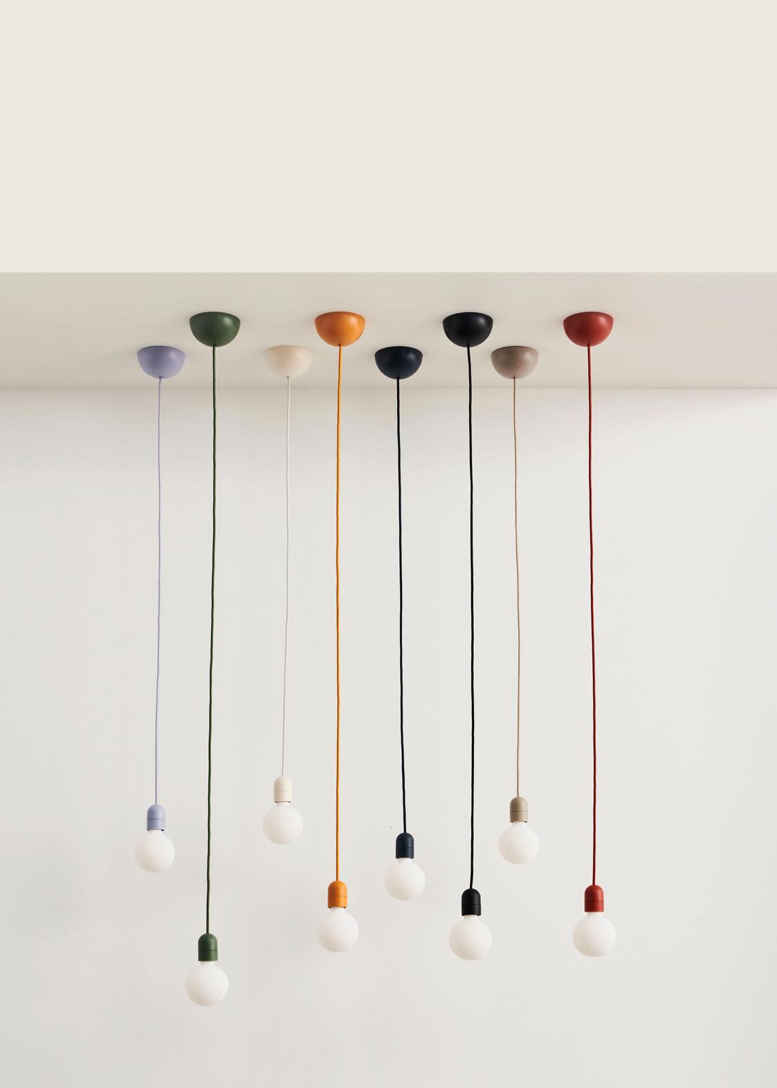 Common Pendant Cord set - Clay White