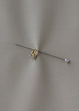 Cercei Loop Drop Hoop - Mixed Metals