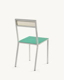 Scaun Alu green white