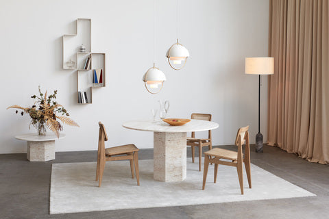 Epic Dining Table Round - Neutral White