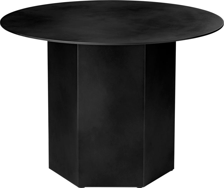 Epic Coffee Table Round - Midnight Black Steel