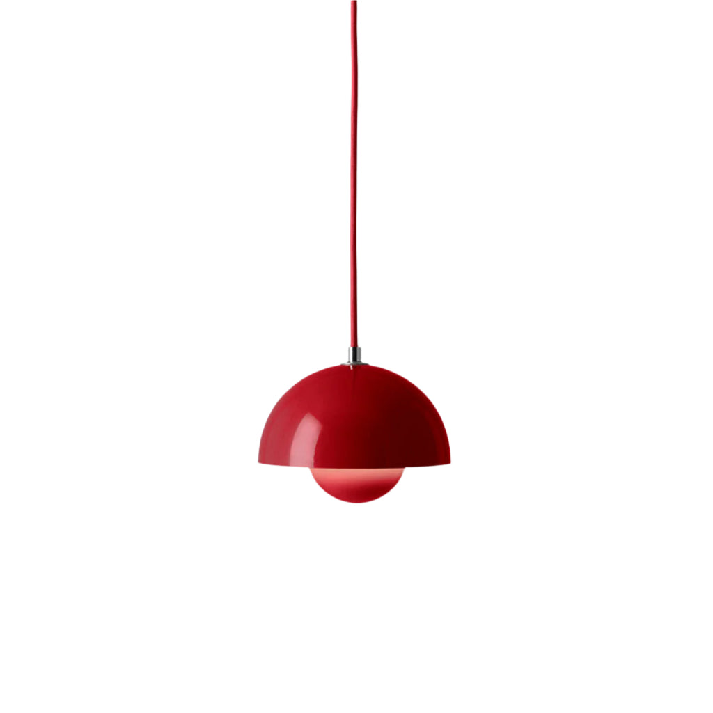 Corp de iluminat suspendat Flowerpot VP10 - Vermillon Red