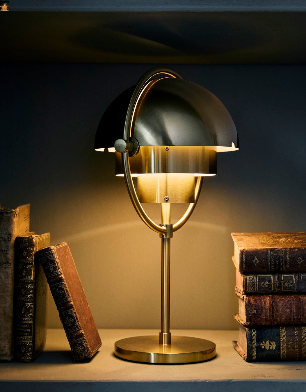 Multi-Lite Portable Lamp - Brass Shiny
