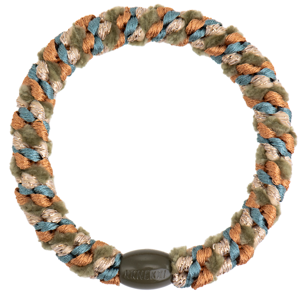 Elastic de par Kknekki - Mix Mix Teal Camo Glitter