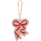 Ornament Christmas Kantha Bow